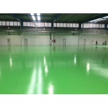 Epoxy ローラー塗装施工